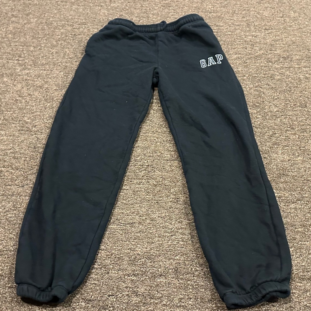 EUC! GAP Black track pants bottoms Sweatpants Junior girl's XXL